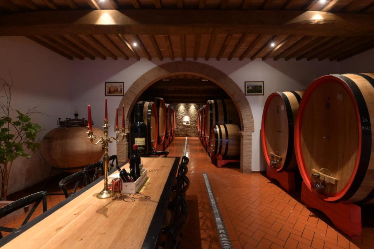 Wine Estate Rooms Paradiso Di Cacuci Montalcino Bagian luar foto