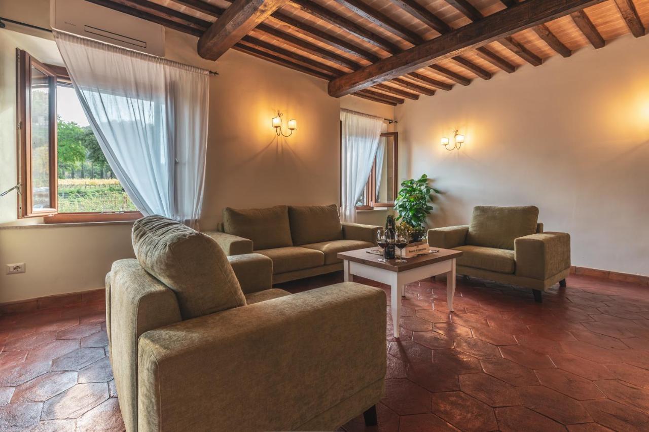 Wine Estate Rooms Paradiso Di Cacuci Montalcino Bagian luar foto